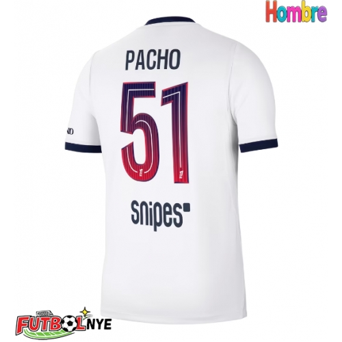 Camiseta Paris Saint-Germain Willian Pacho #51 Visitante Equipación 2026-27 manga corta
